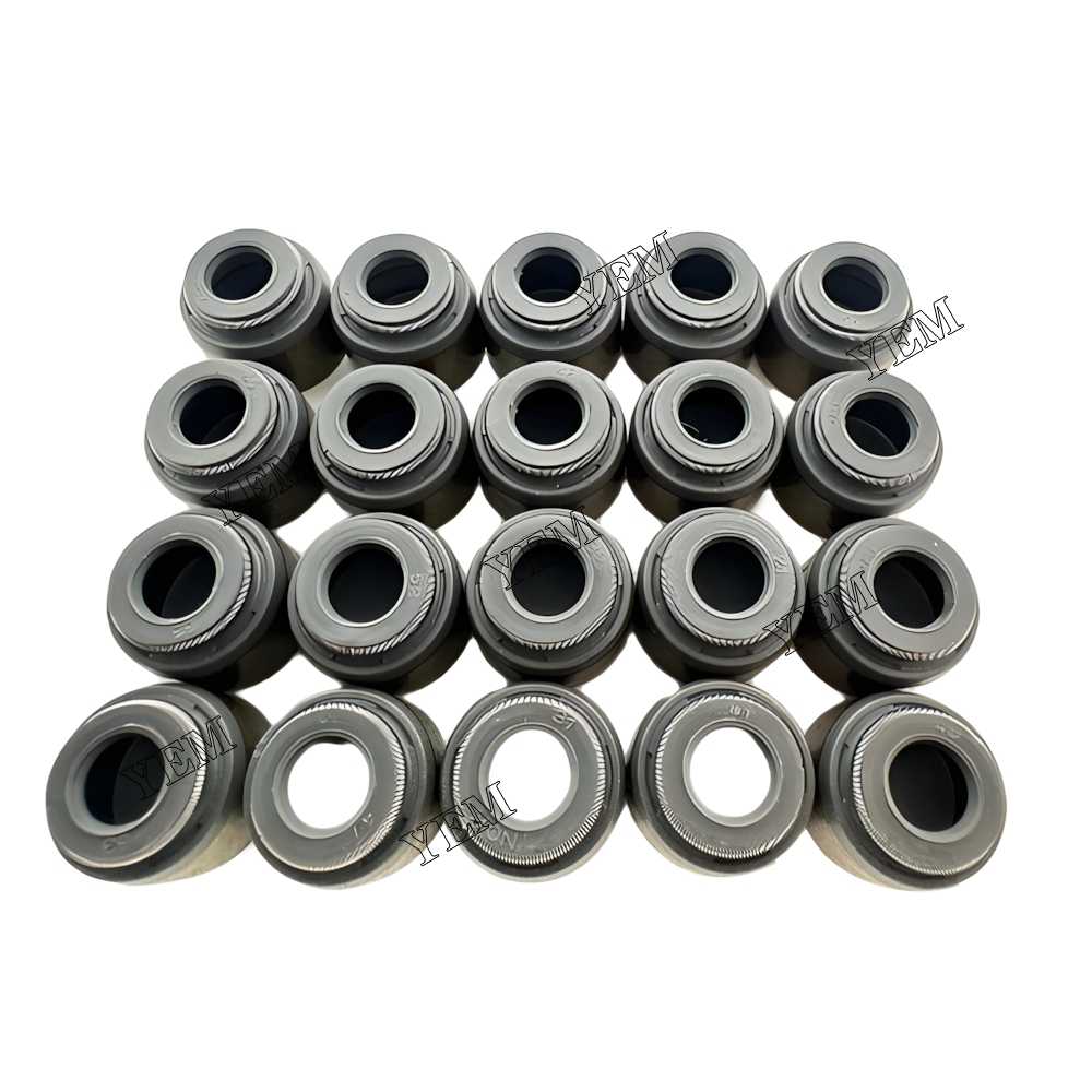 YEM Parts 20X Valve Oil Seal For Hino J07E diesel engine spare parts For Hino