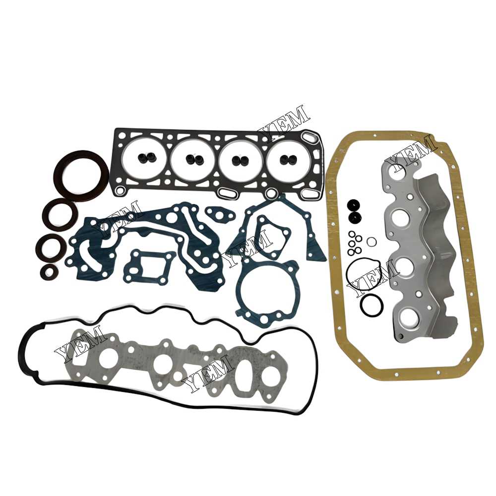 YEM Parts MD997156 Full Gasket Kit For Mitsubishi 4G32 excavator diesel engine For Mitsubishi