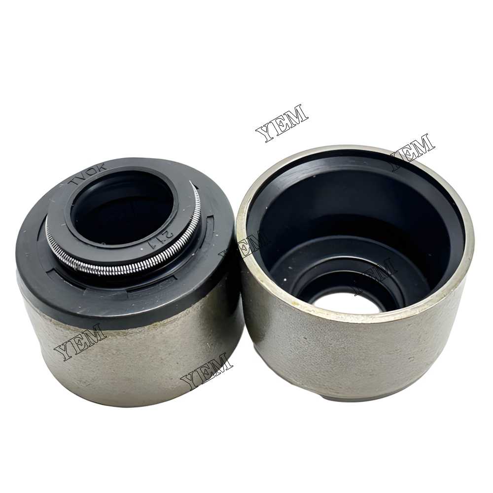 YEM Parts 12X Valve Oil Seal For Mitsubishi S6A industrial engine Engine For Mitsubishi