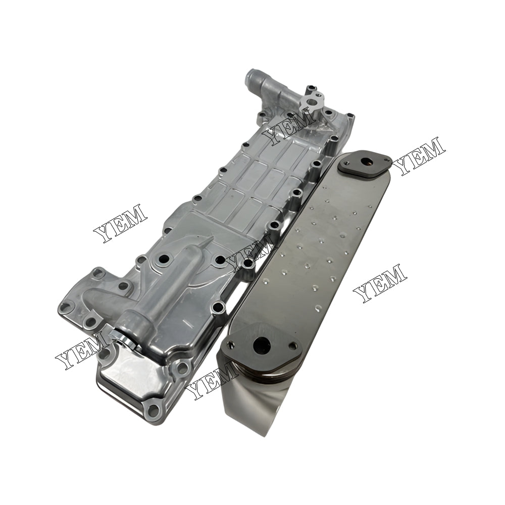 YEM Parts Oil Cooler Core + Side Cover For Isuzu 4BG1 heavy truck Engine For Isuzu