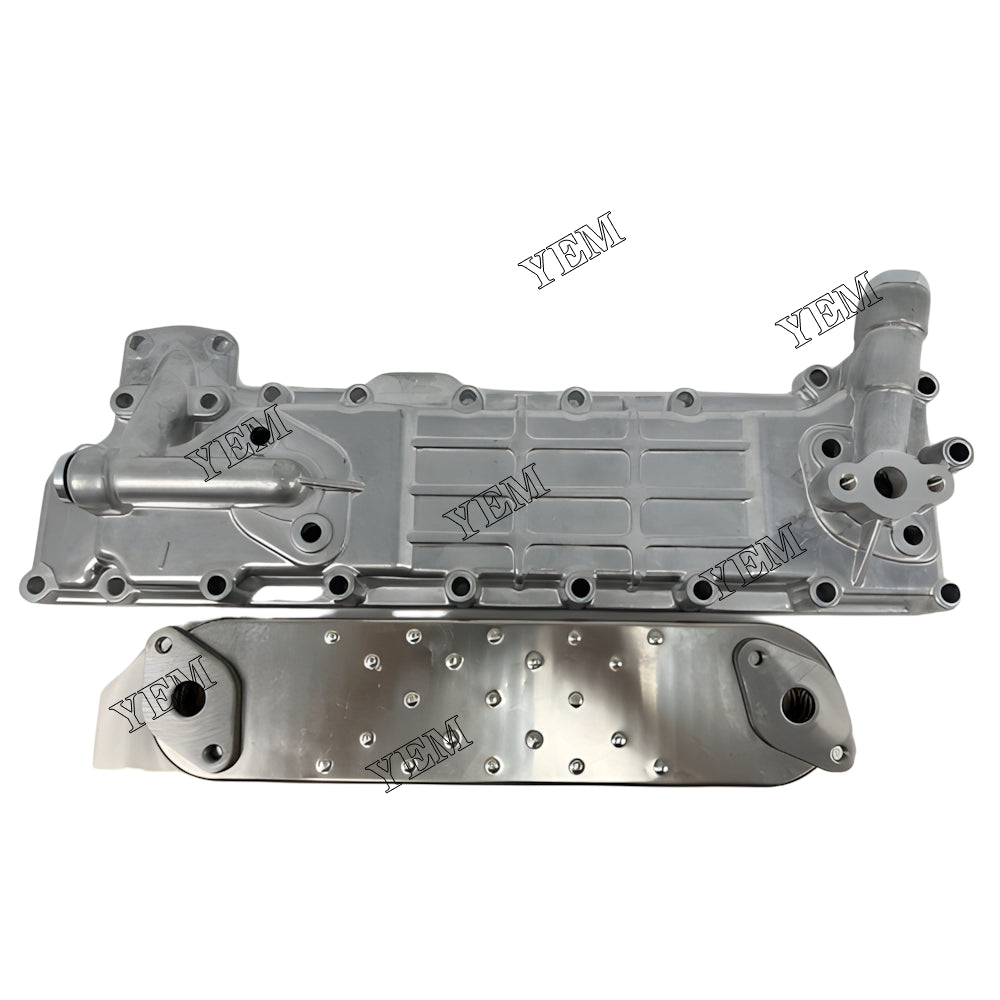 YEM Parts Oil Cooler Core + Side Cover For Isuzu 4BG1 heavy truck Engine For Isuzu