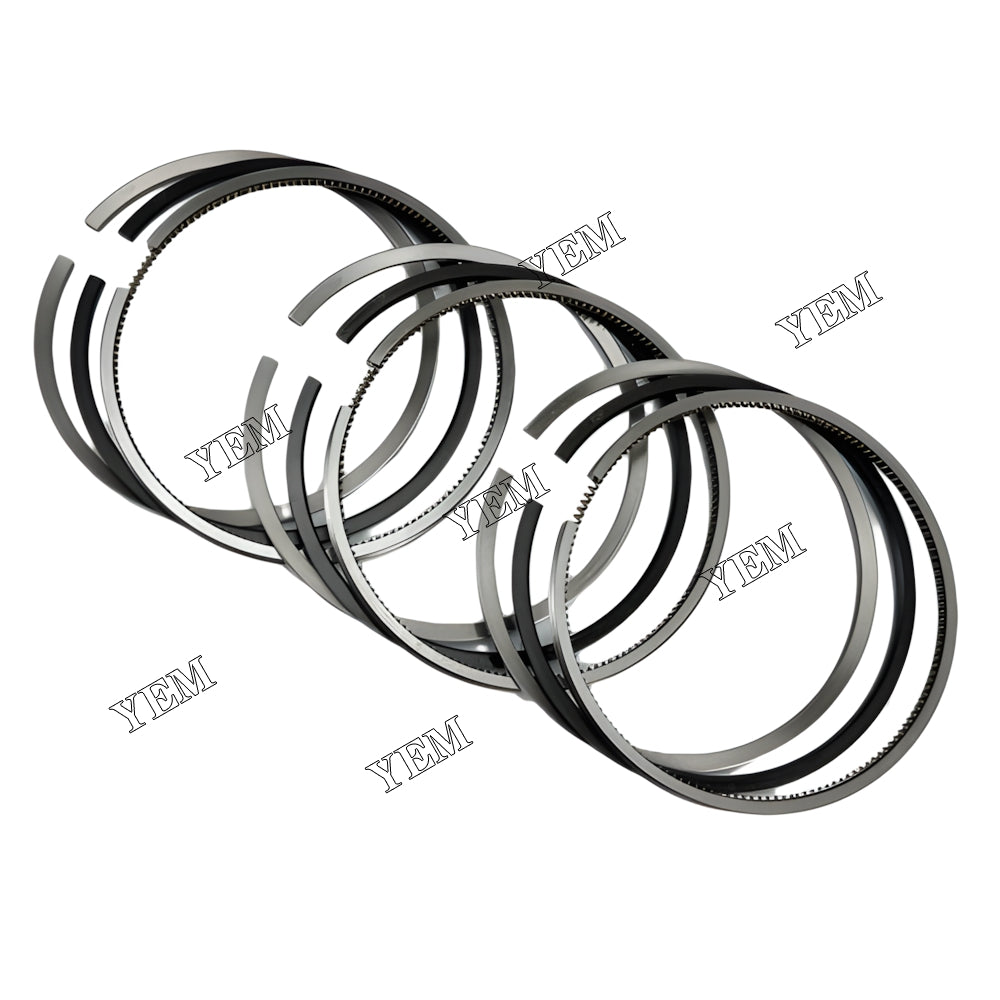 YEM Parts 3X 02233117 04150280 Piston Rings Set 100mm For Deutz F3L912 1204 M excavator