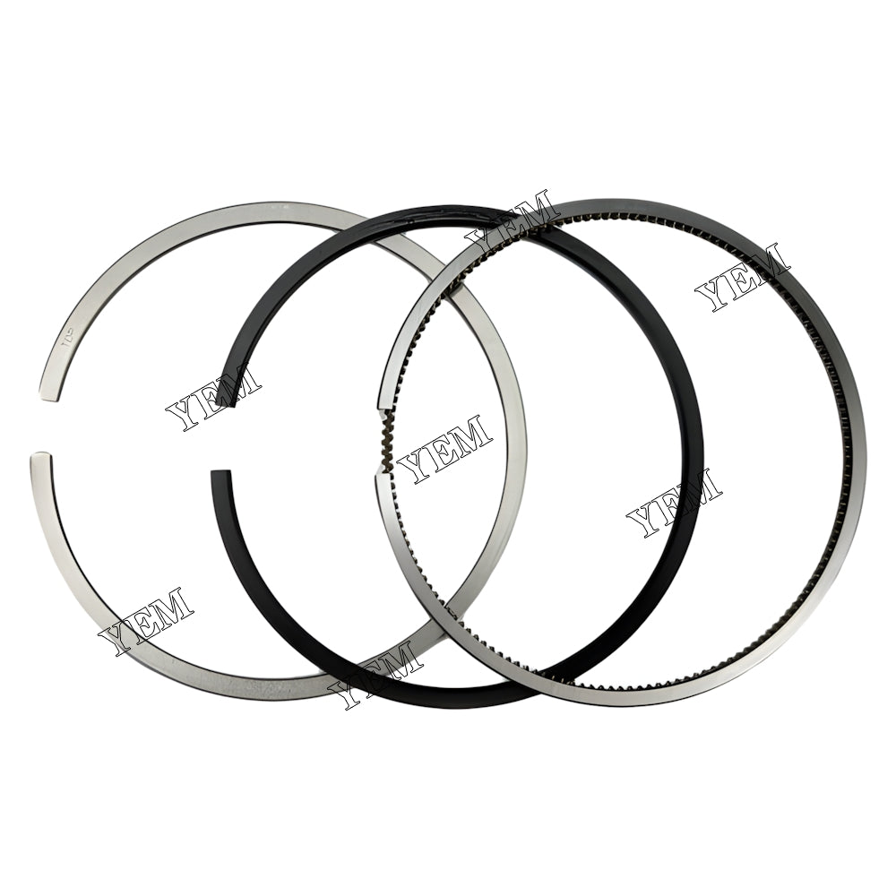 YEM Parts 3X 02233117 04150280 Piston Rings Set 100mm For Deutz F3L912 1204 M excavator For Deutz