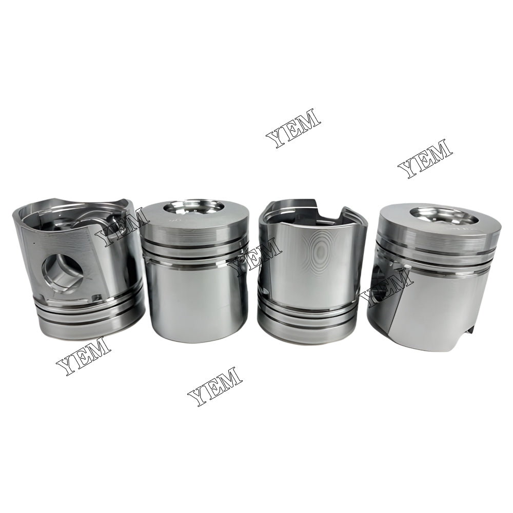 YEM Parts 4X 4235032 Piston std size 102mm For Deutz F4L914 Engine