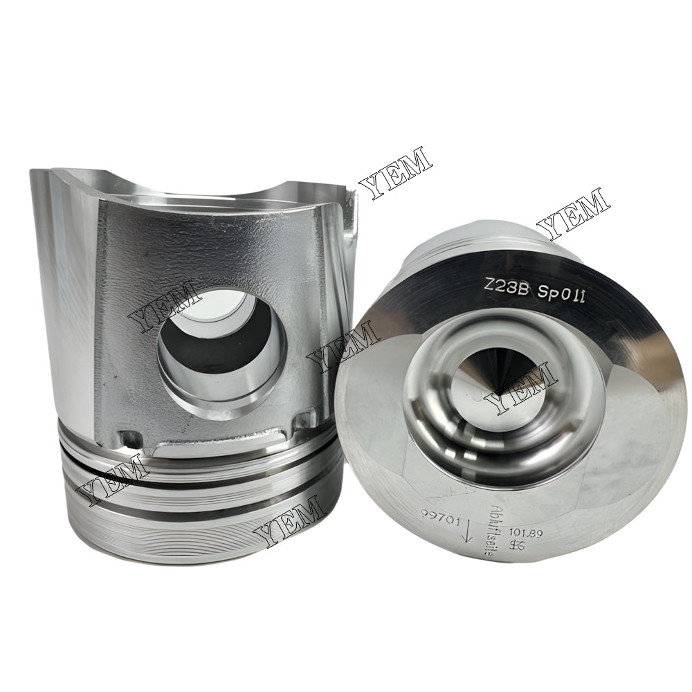 YEM Parts 4X 4235032 Piston std size 102mm For Deutz F4L914 Engine For Deutz