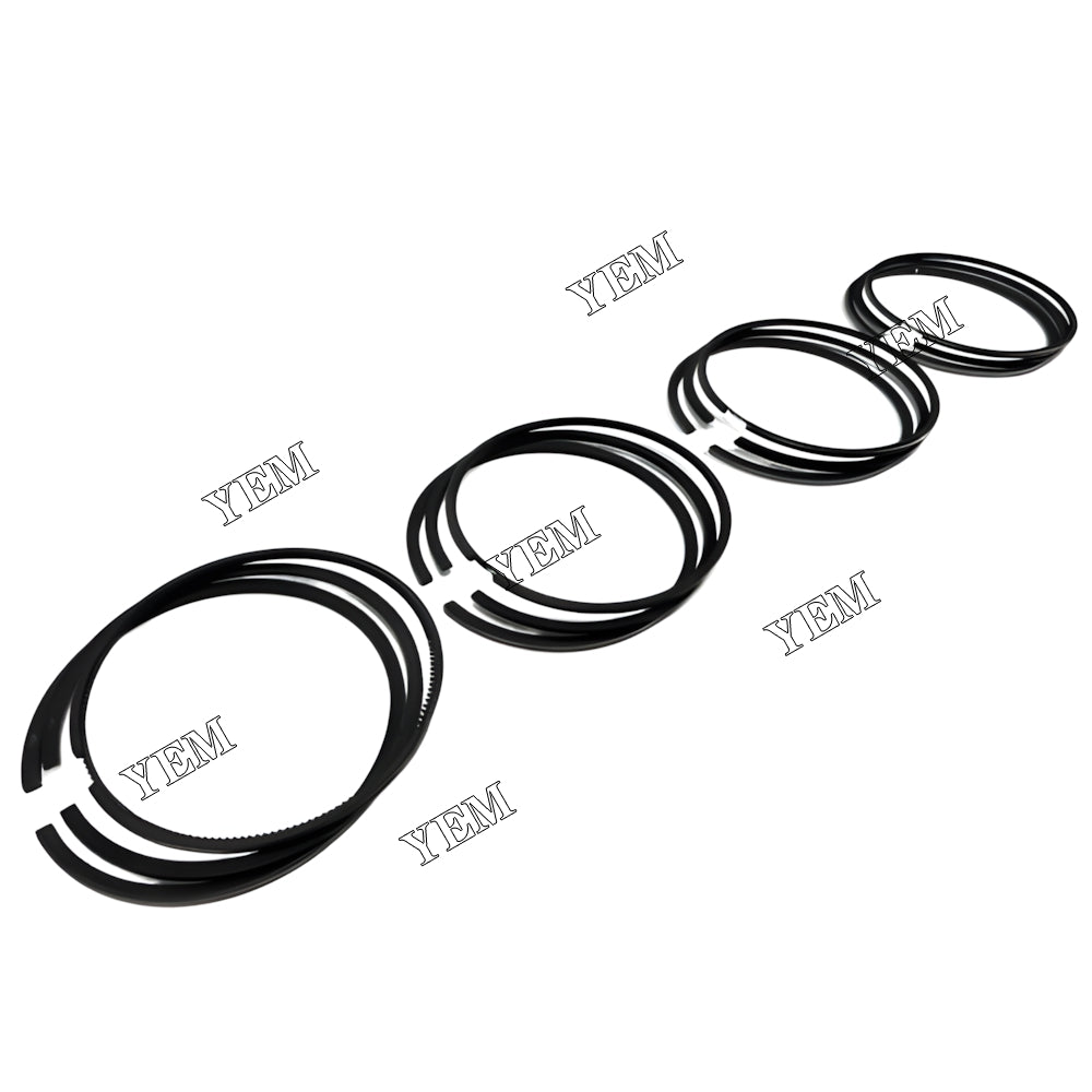YEM Parts 4X 4231717 Piston Rings Set 102mm For Deutz F4L914 Engine For Deutz