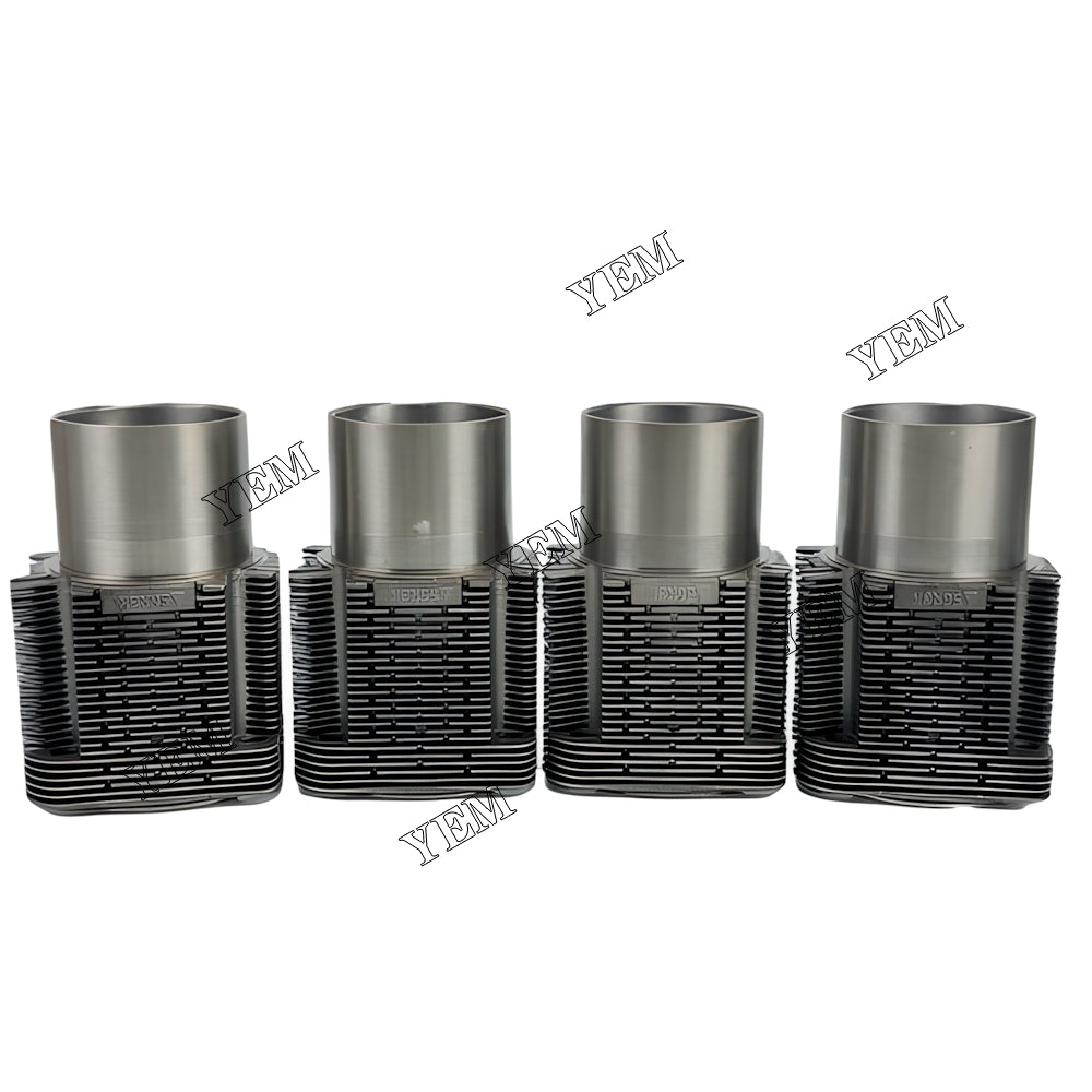 YEM Parts 4X 04231513 04231508 Cylinder Liner For Deutz F4L914 Engine