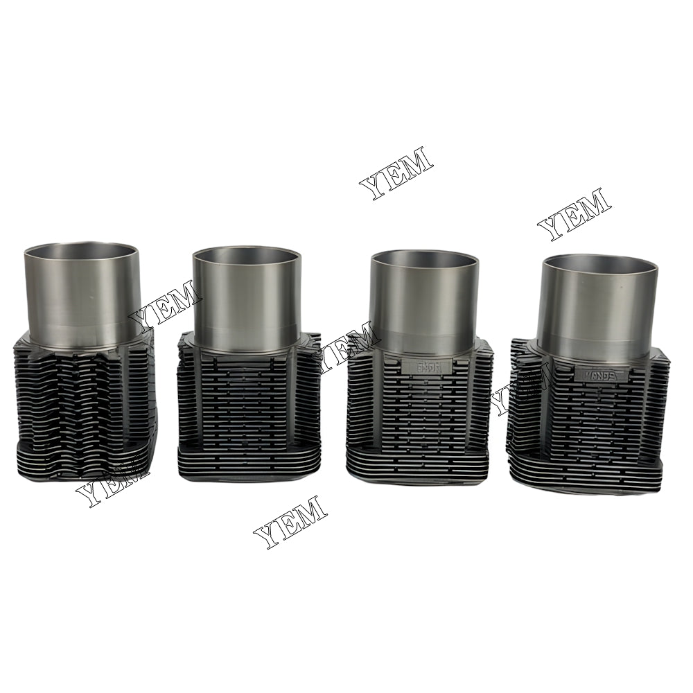 YEM Parts 4X 04231513 04231508 Cylinder Liner For Deutz F4L914 Engine For Deutz