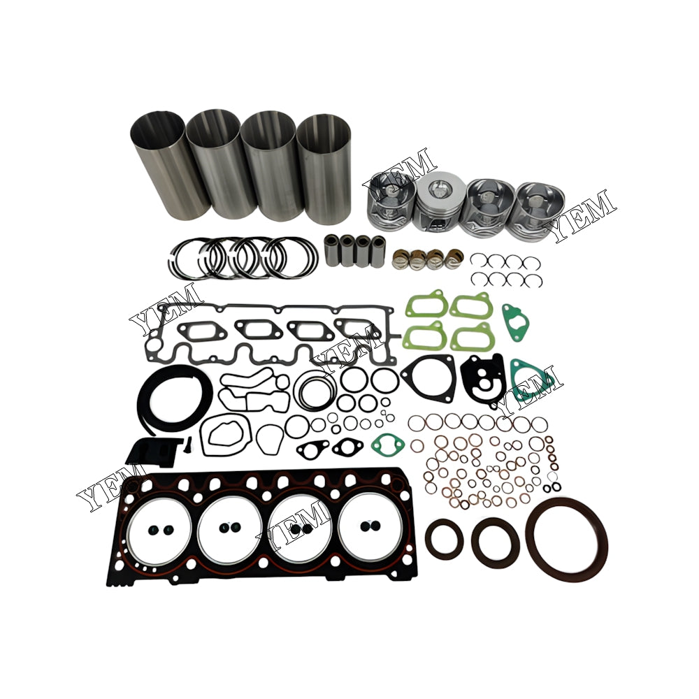 YEM Parts 4X Overhaul Kit With Gasket Set For Deutz TD2011L04 Engine
