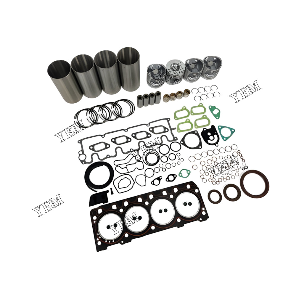 YEM Parts 4X Overhaul Kit With Gasket Set For Deutz TD2011L04 Engine For Deutz