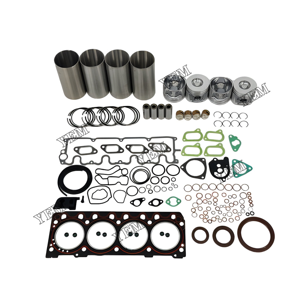 YEM Parts 4X Overhaul Kit With Gasket Set For Deutz TD2011L04 Engine For Deutz