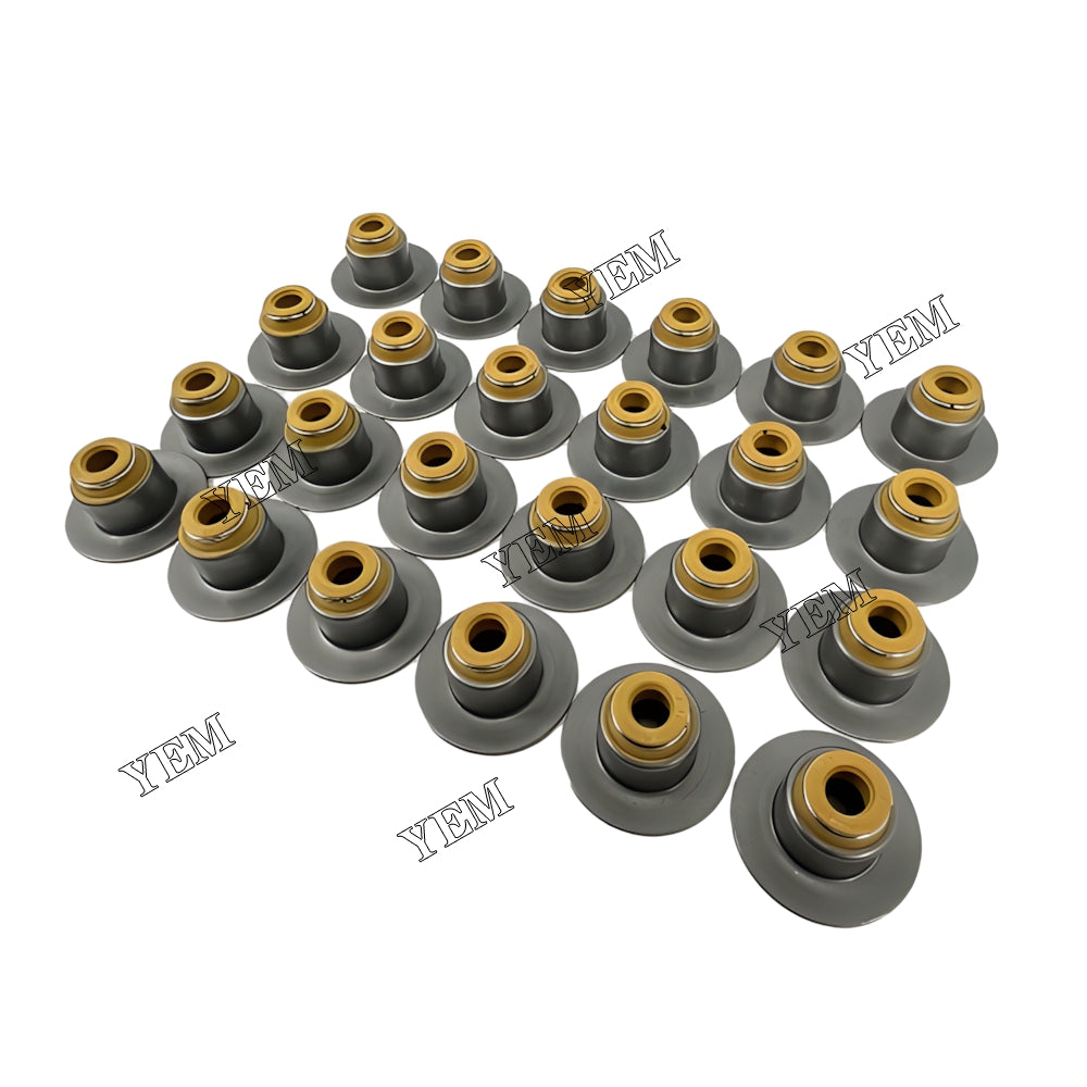 YEM Parts 12X Valve Oil Seal For Komatsu 6D102 compressor Engine For Komatsu