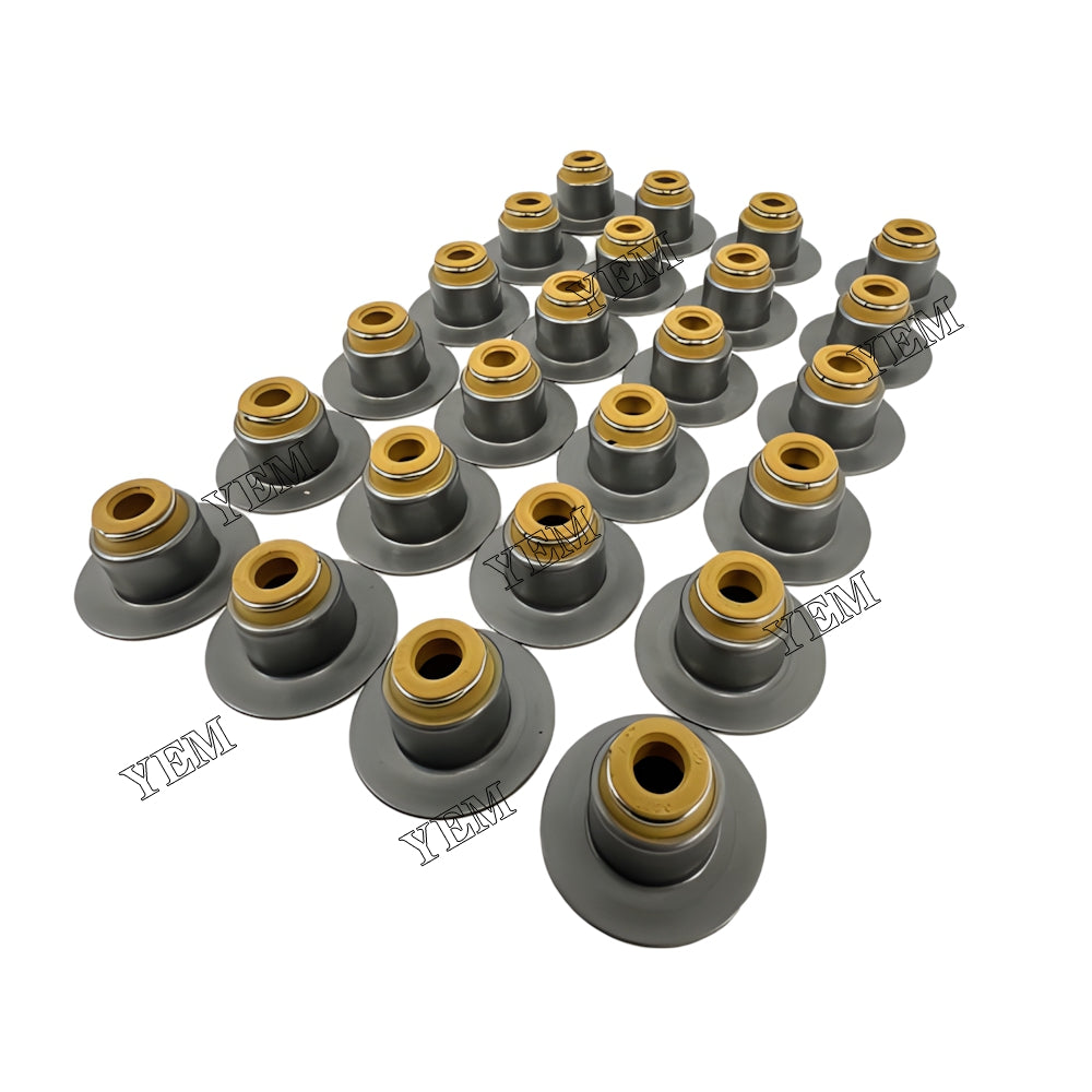 YEM Parts 12X Valve Oil Seal For Komatsu 6D102 compressor Engine For Komatsu