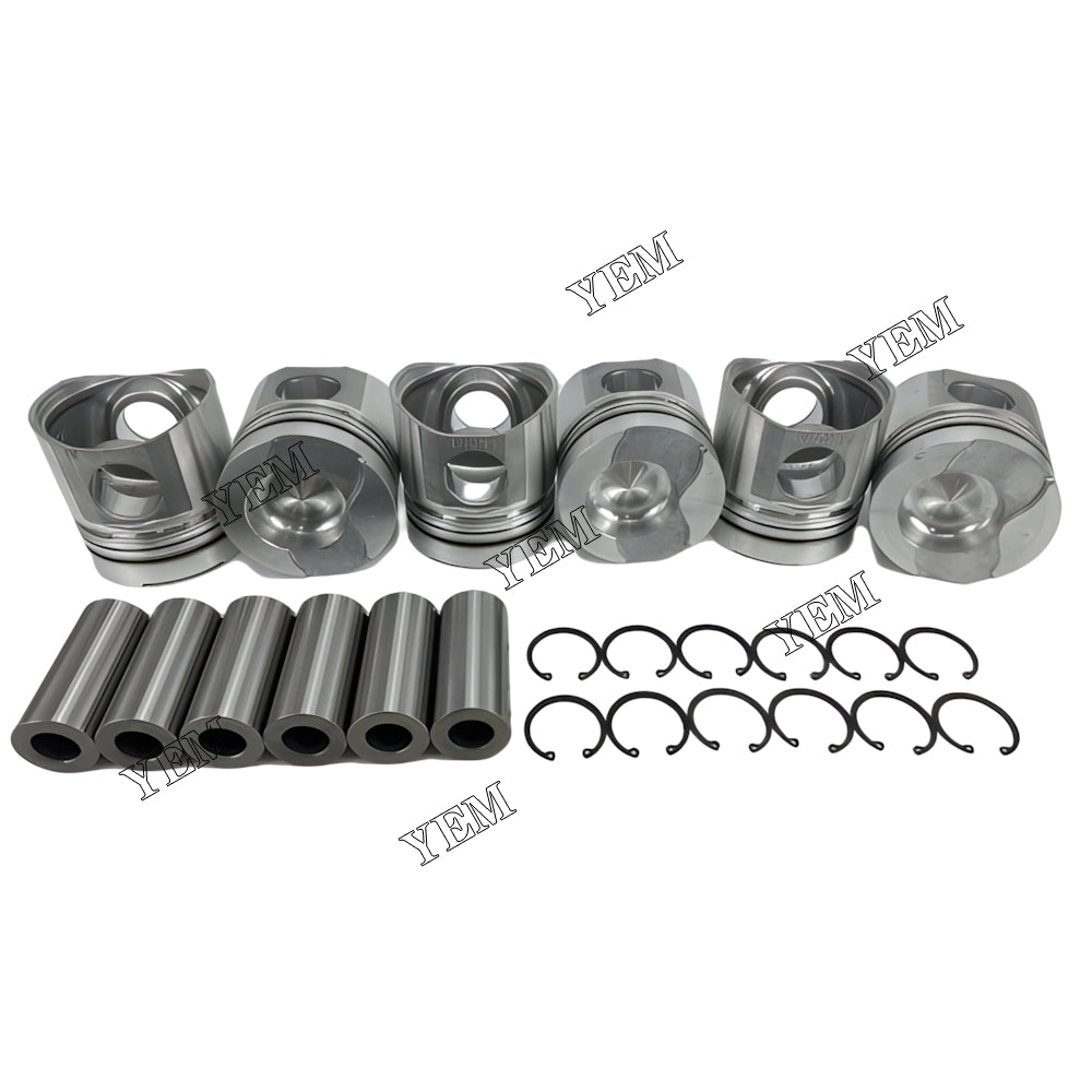 YEM Parts 6136-34-2120 Piston Fit For Komatsu S6D105 For Komatsu