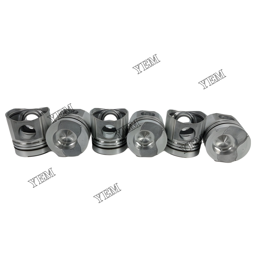 YEM Parts 6136-34-2120 Piston Fit For Komatsu S6D105 For Komatsu