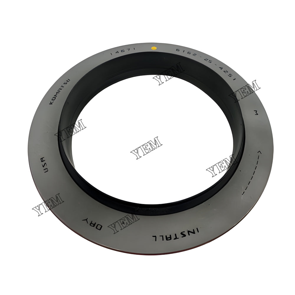 YEM Parts Crankshaft Rear Oil Seal For Komatsu 6D170 mobile reclaimer Engine For Komatsu