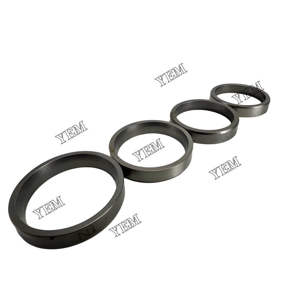 YEM Parts 4X Exhaust Valve Seat For YUNNEI YN38GBZ diesel engine spare parts For YUNNEI