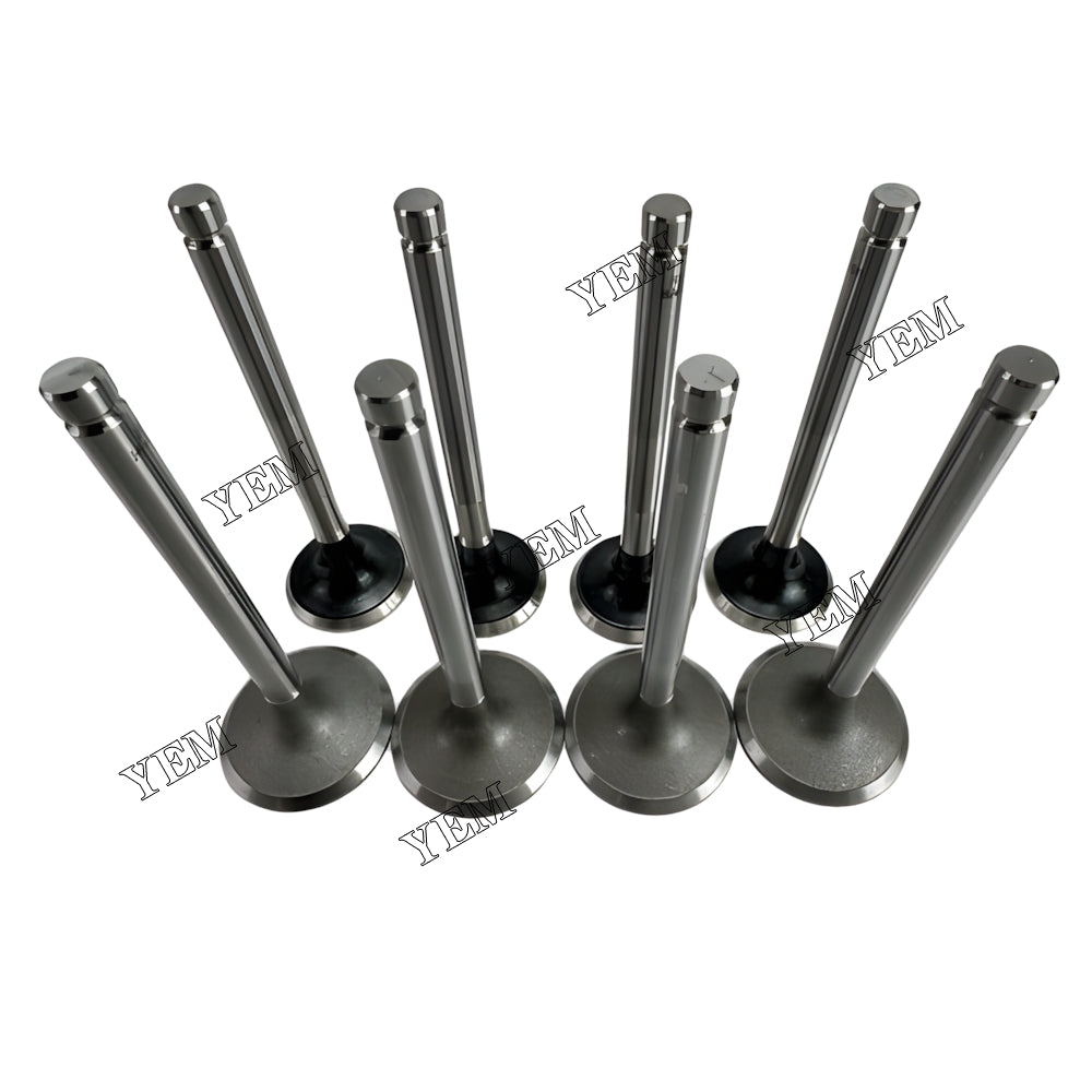 YEM Parts 4X Intake Valve & Exhaust Valve For YUNNEI YN38GBZ Engine