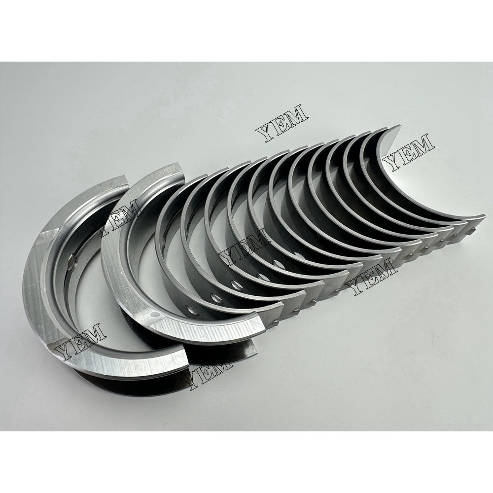 YEM Parts Main Bearing With Thrust Washer For Nissan TB42 Komatsu FG40 ZT6 forklift Engine