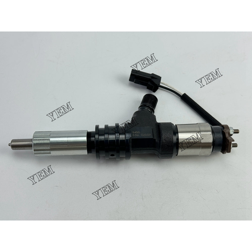 YEM Parts 6X ME302143 095000-5450 Fuel Injector For Mitsubishi 6M60 FD150AN forklift For Mitsubishi