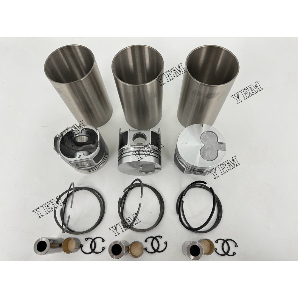 YEM Parts 3X Cylinder Liner Kit For Isuzu 3AE1 diesel engine spare parts For Isuzu