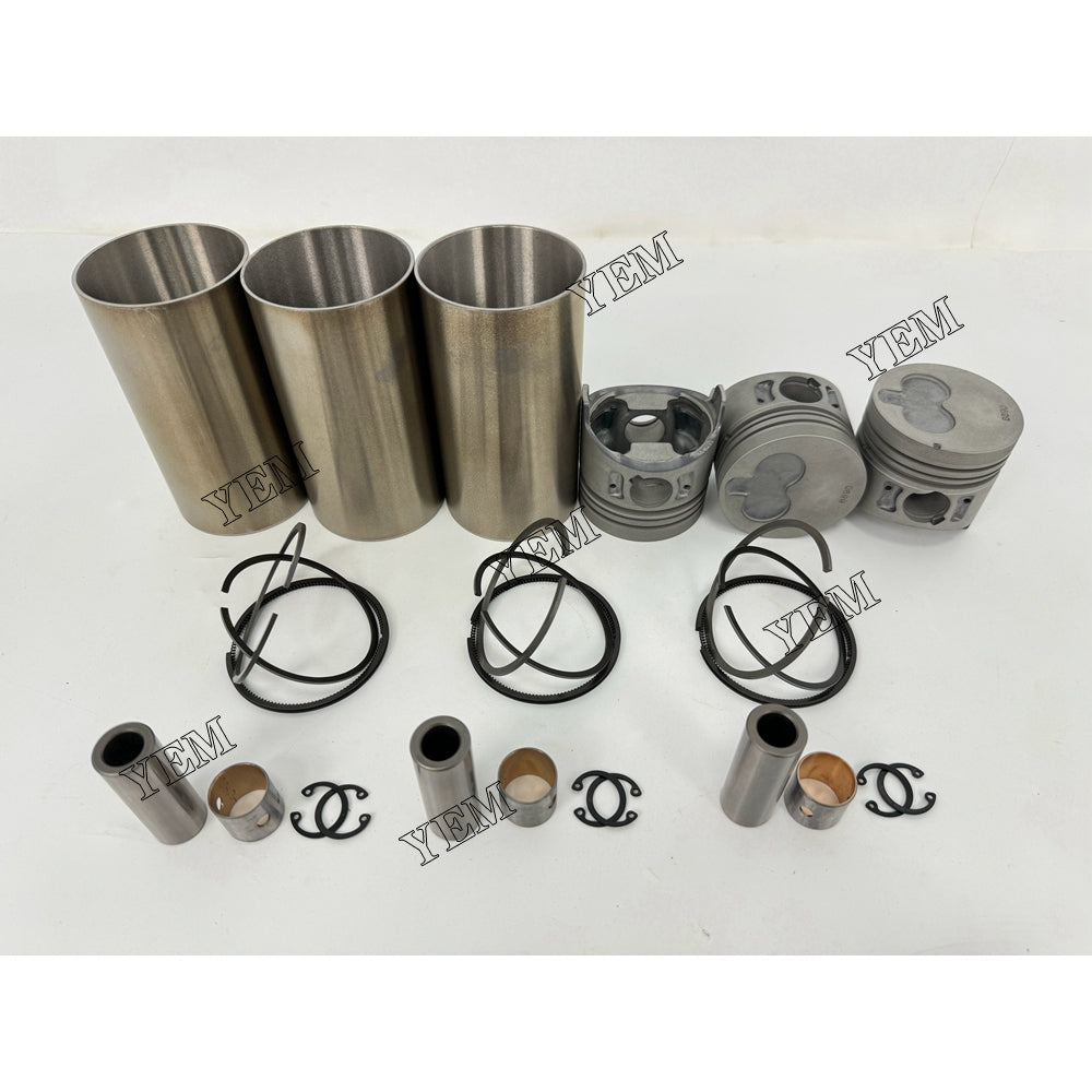 YEM Parts 3X 8-97176889-0 Cylinder Liner Kit For Isuzu 3LA1 heavy truck Engine For Isuzu