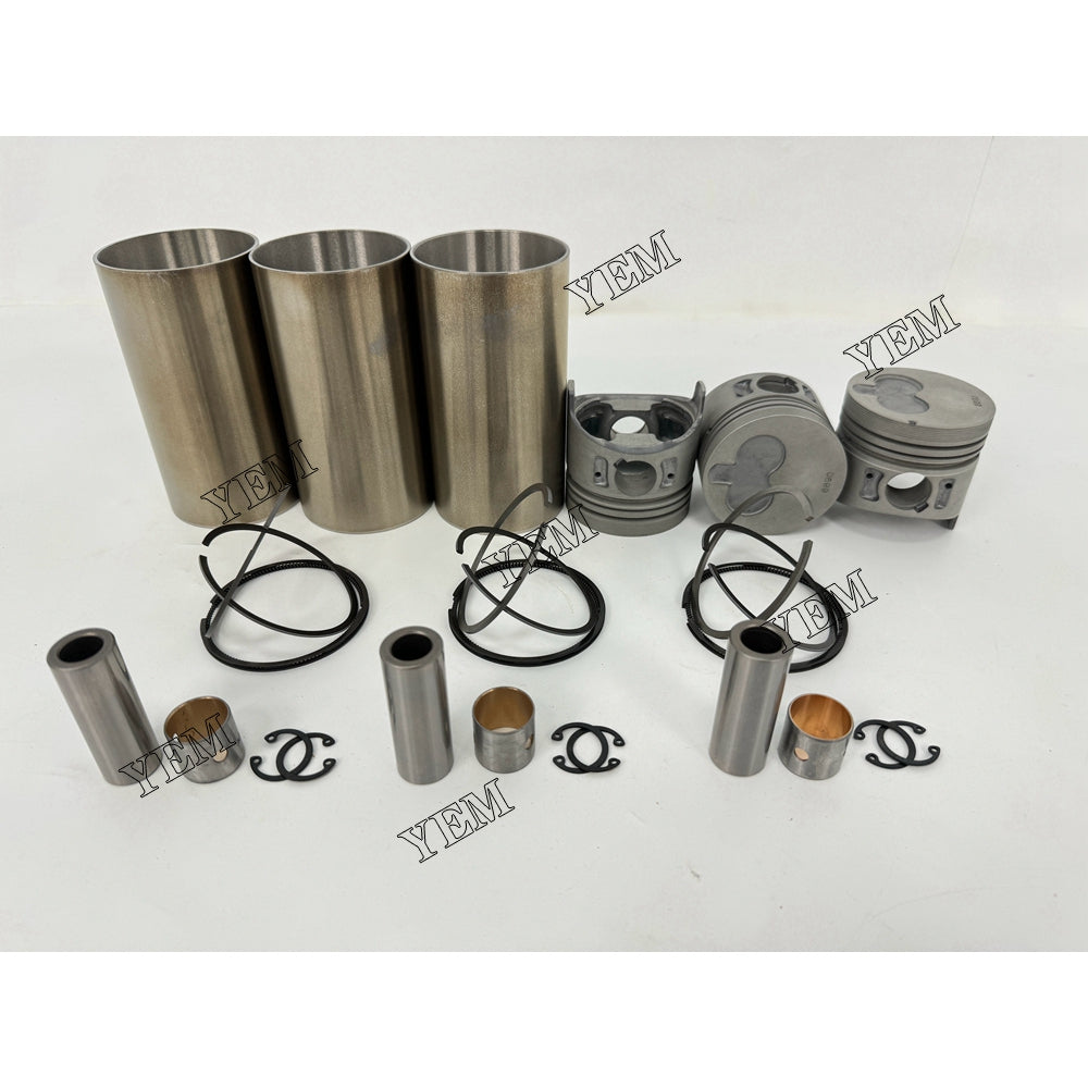YEM Parts 3X 8-97176889-0 Cylinder Liner Kit For Isuzu 3LA1 heavy truck Engine For Isuzu