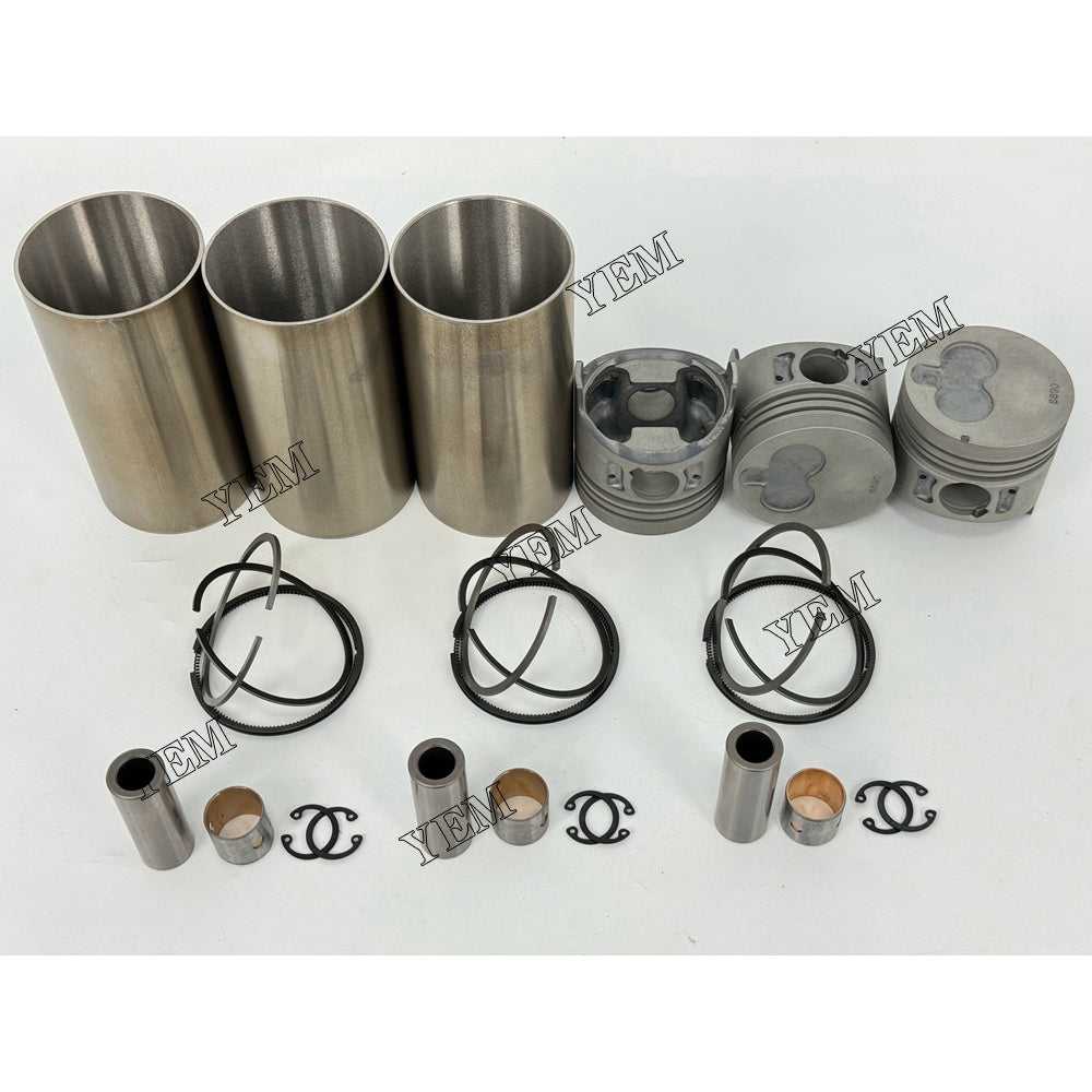 YEM Parts 3X 8-97176889-0 Cylinder Liner Kit For Isuzu 3LA1 heavy truck Engine For Isuzu