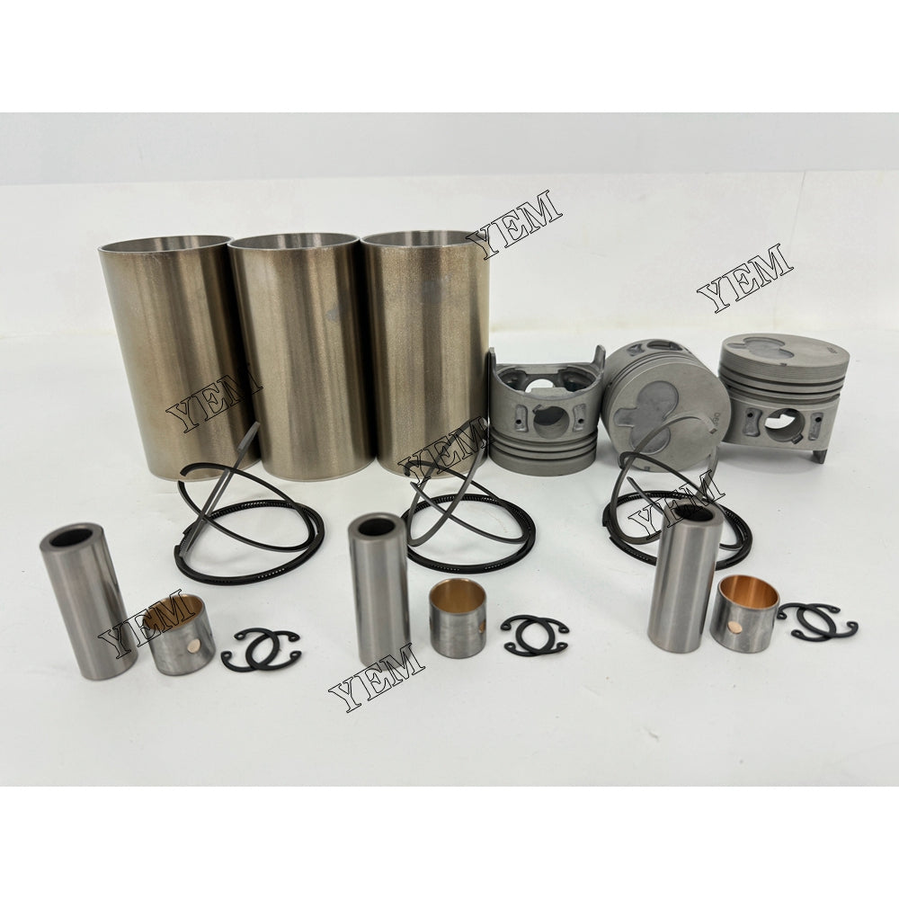 YEM Parts 3X 8-97176889-0 Cylinder Liner Kit For Isuzu 3LA1 heavy truck Engine For Isuzu