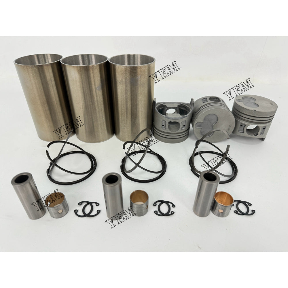 YEM Parts 3X 8-97176889-0 Cylinder Liner Kit For Isuzu 3LA1 heavy truck Engine For Isuzu