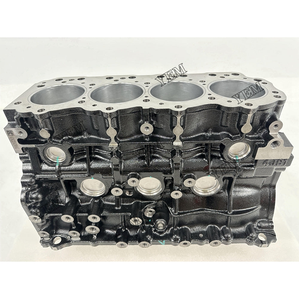 YEM Parts Cylinder Block For Isuzu 4JB1 Kobelco SK 60-III excavator Engine