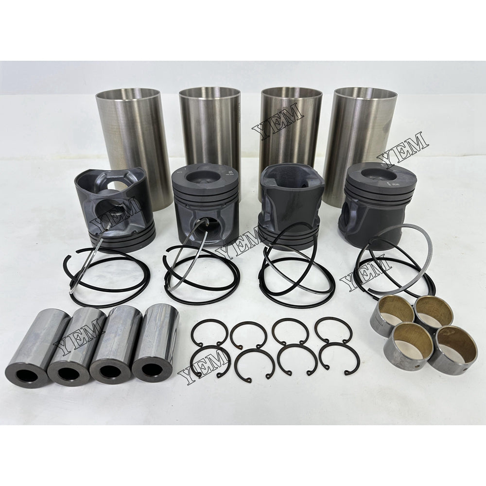 YEM Parts 4X U5LP0058 Cylinder Liner Kit For Perkins 1004-42 generator set Engine For Perkins