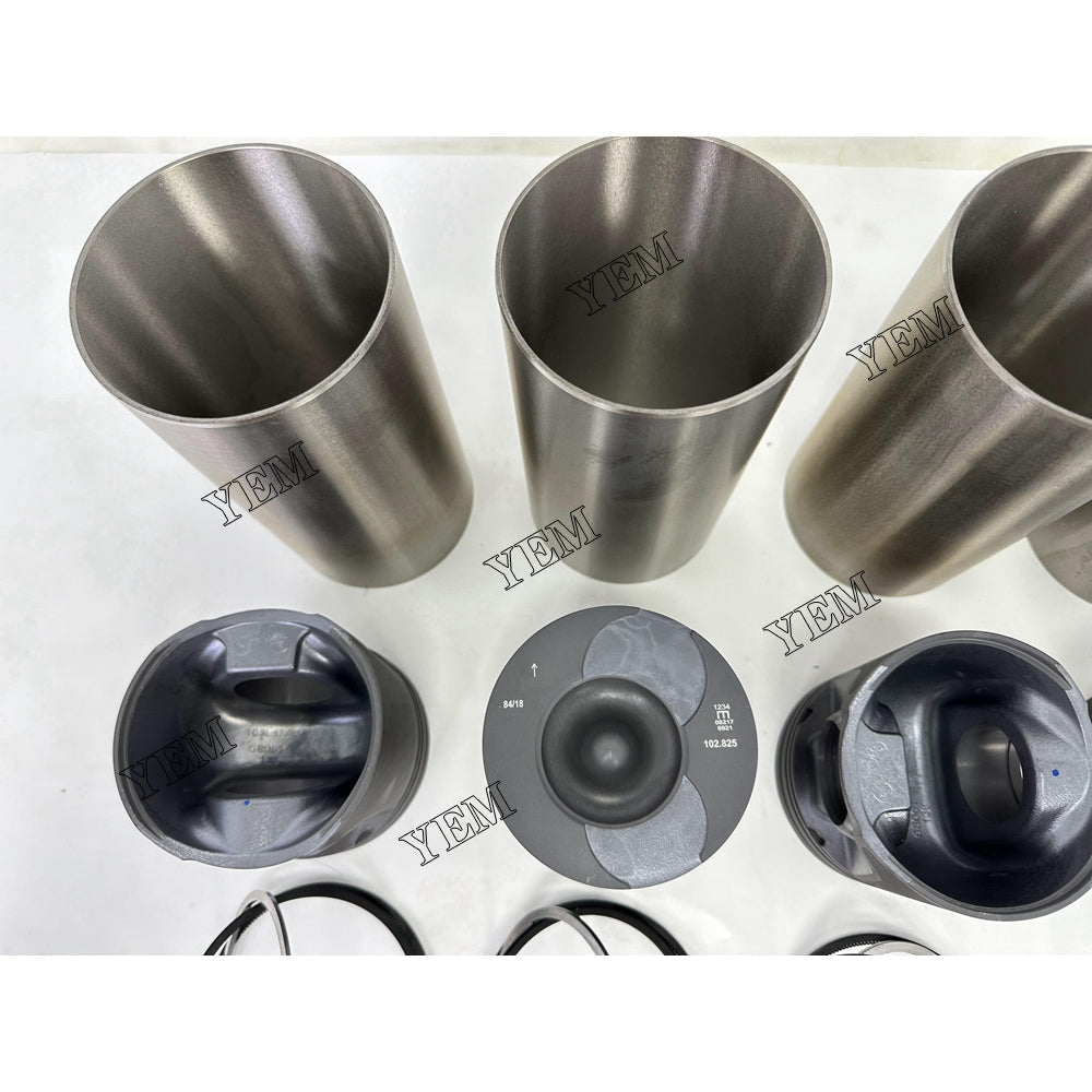 YEM Parts 4X U5LP0058 Cylinder Liner Kit For Perkins 1004-42 generator set Engine For Perkins