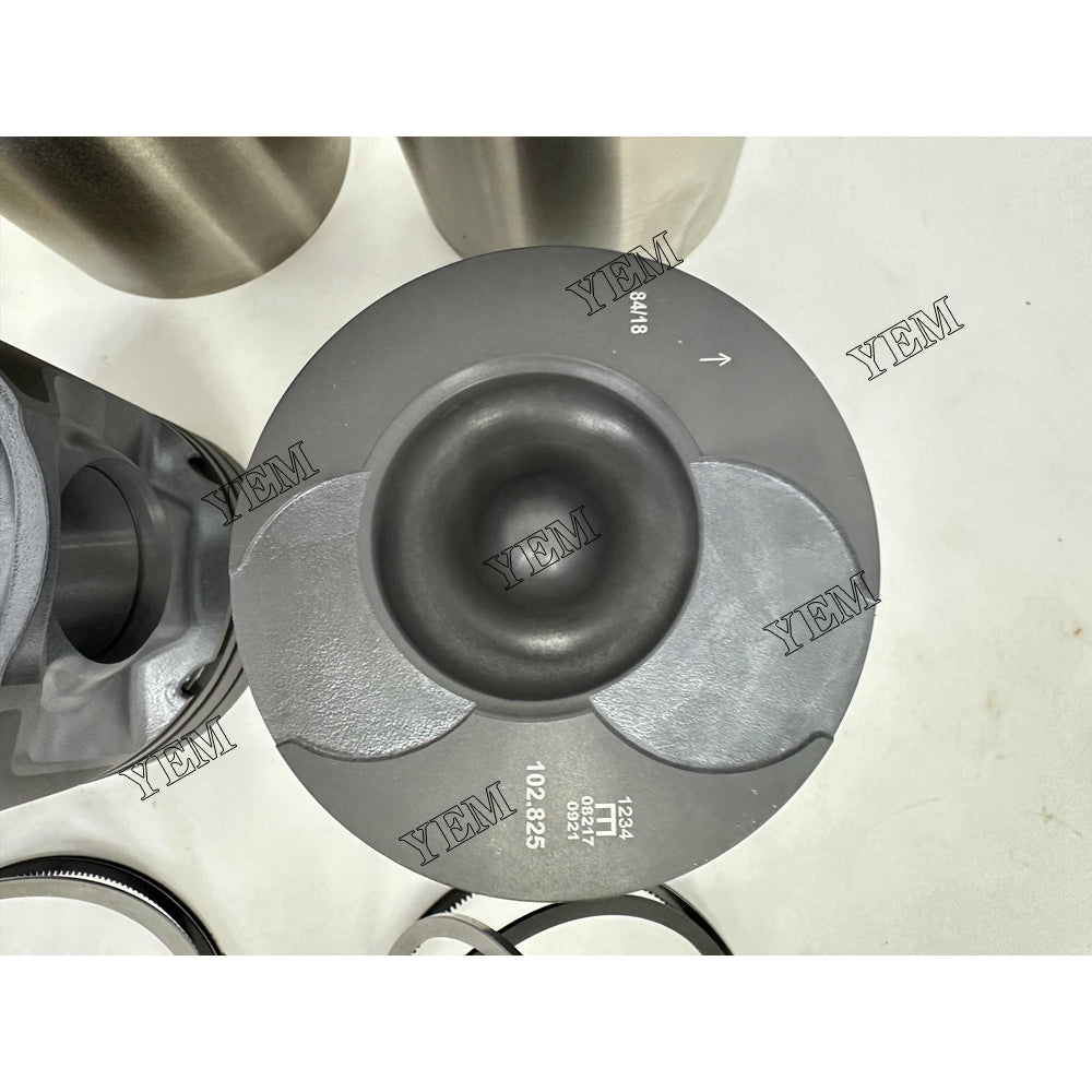 YEM Parts 4X U5LP0058 Cylinder Liner Kit For Perkins 1004-42 generator set Engine For Perkins