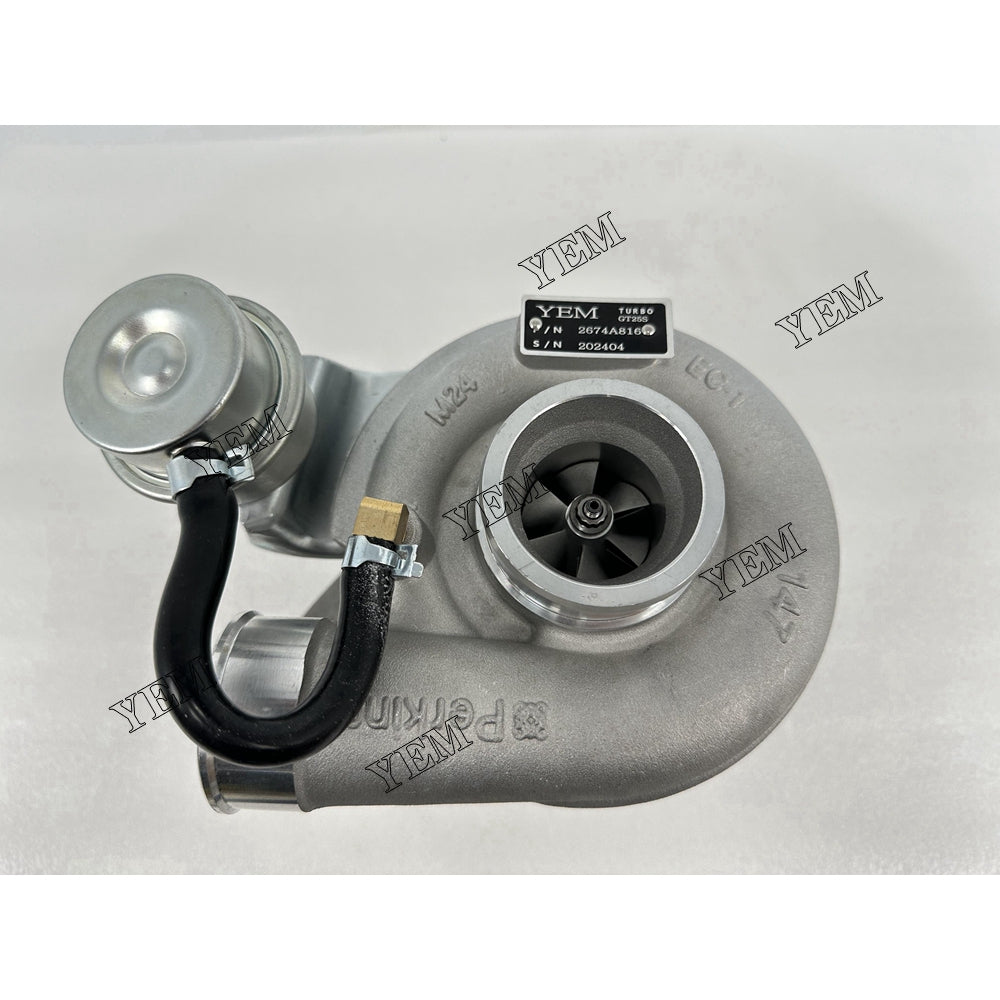 YEM Parts 2674A816 Turbocharger For Perkins 1104D-44T Gallmac WMW 100 LT excavator Engine For Perkins