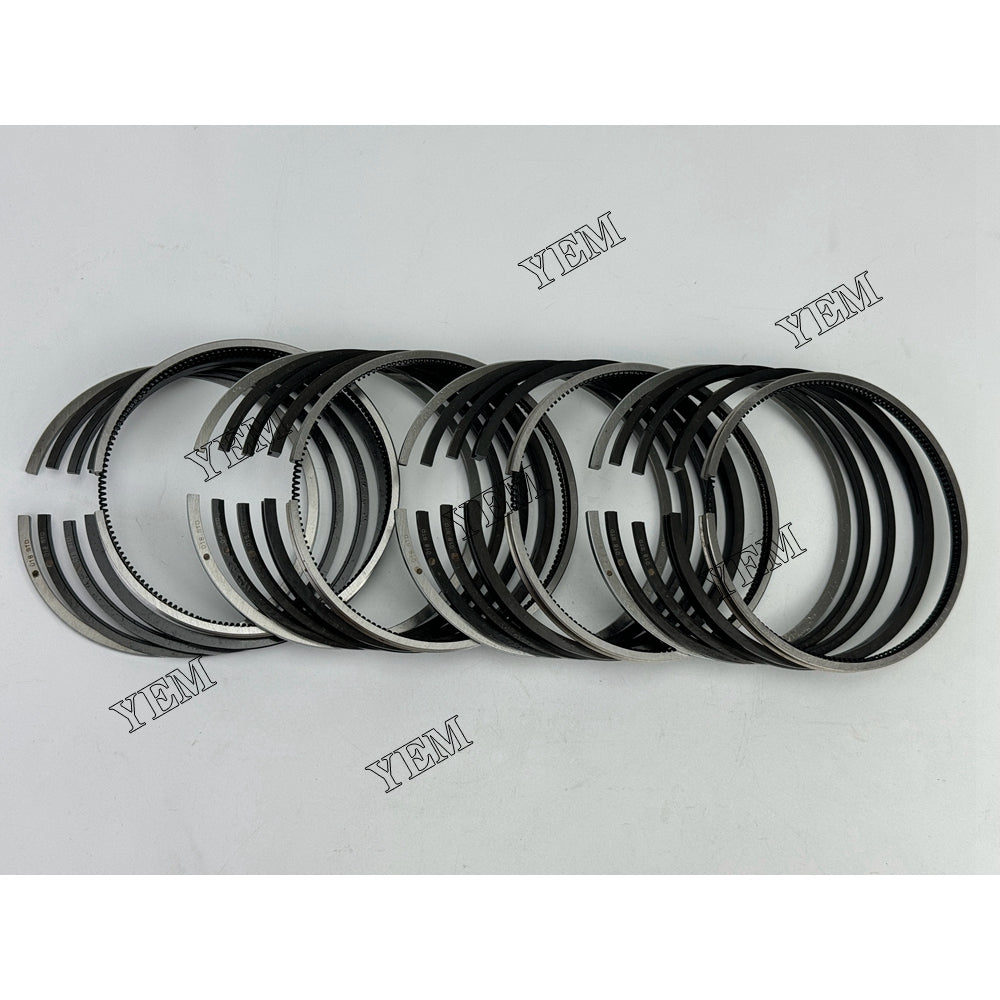 YEM Parts 4X Piston Rings Set 98mm For Perkins 4.236 generator set Engine