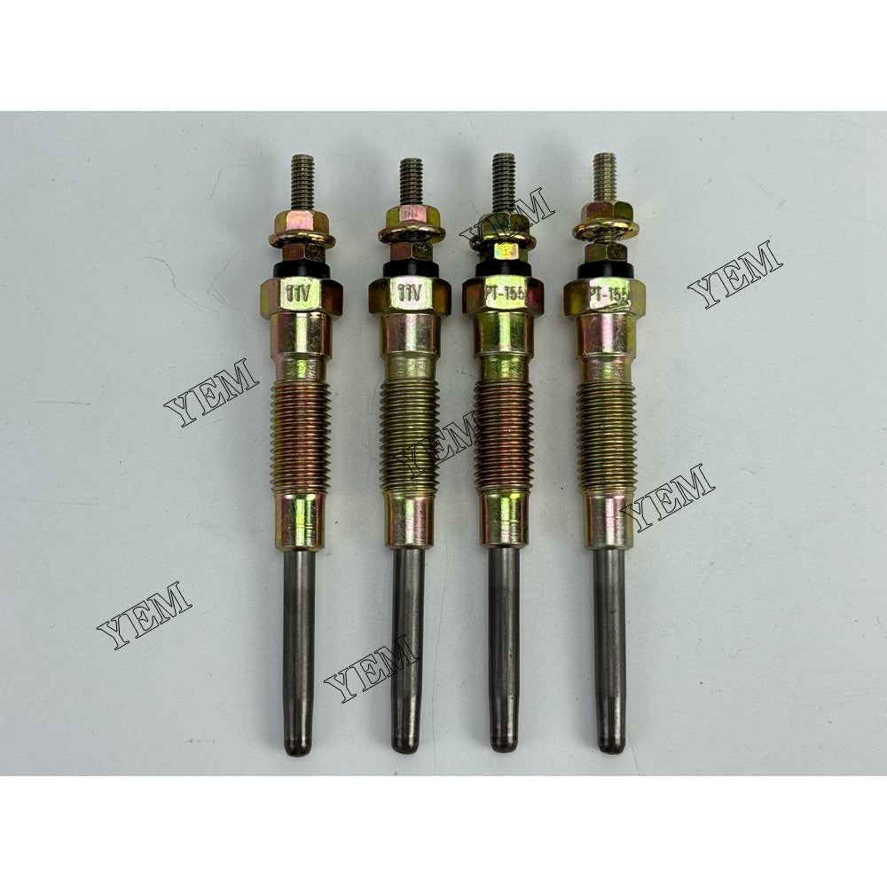 YEM Parts 4X 19850-54120 PT-155 Glow Plug For Toyota 2L automotive engine Engine For Toyota