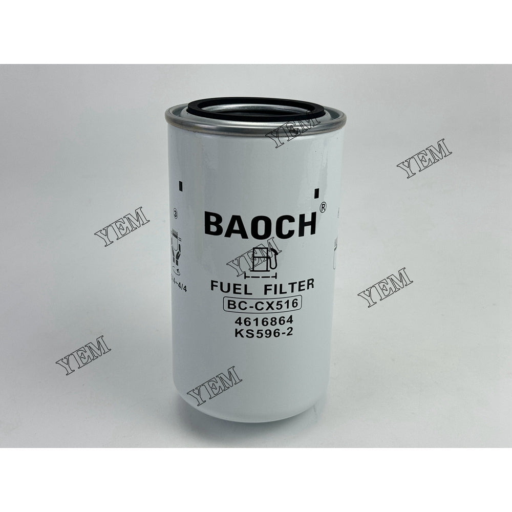 YEM Parts BC-CX516 4616864 KS596-2 Fuel Filter Element For Komatsu 6D107 Engine For Komatsu