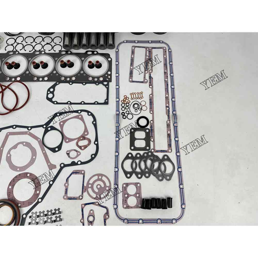 YEM Parts 6X 5343091 Overhaul Kit With Gasket Set For Cummins 6LTAA9.3 Engine For Cummins