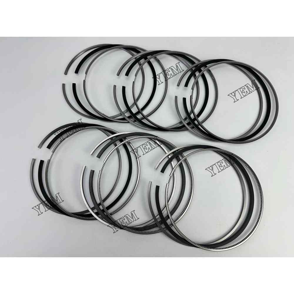 YEM Parts 6X 4006172+4006173+4006174 Piston Rings Set 170mm For Cummins QSK23 excavator For Cummins