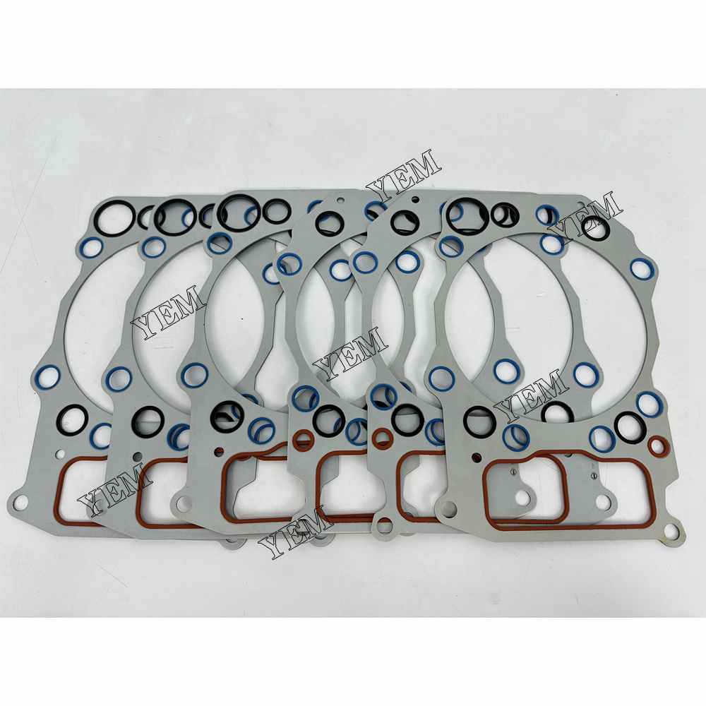 YEM Parts 4095440 Head Gasket 193mm For Cummins QSK23 Hitachi EX 1200-6 excavator Engine For Cummins