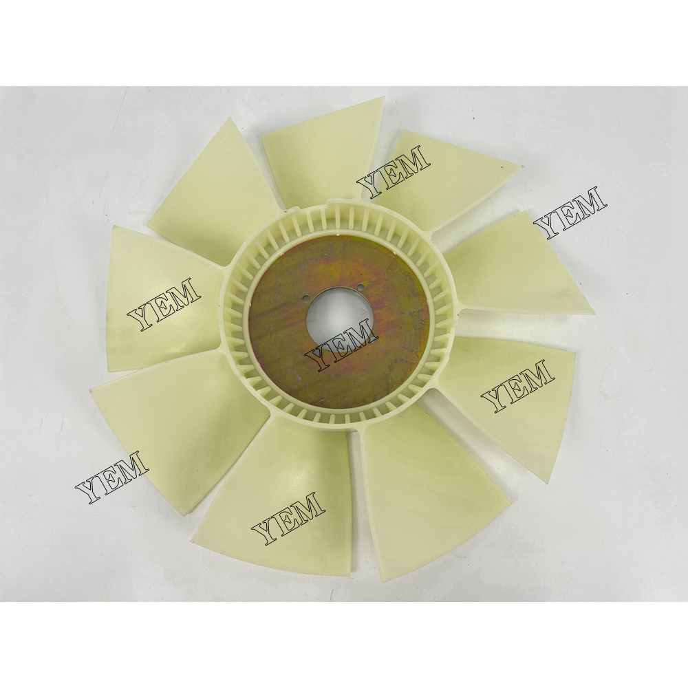 YEM Parts 14505630 Fan Blade 9 Blade 4 holes For Volvo D6D wheel excavator Engine