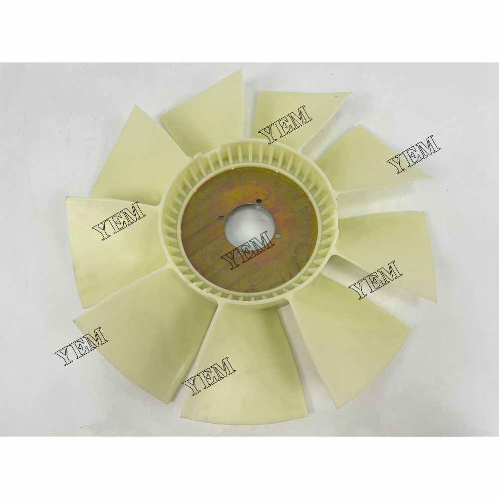 YEM Parts 14505630 Fan Blade 9 Blade 4 holes For Volvo D6D wheel excavator Engine For Volvo
