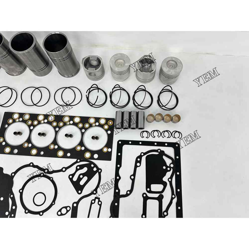 YEM Parts 4X Overhaul Kit With Gasket Set For YUNNEI YN33GBZ Engine For YUNNEI