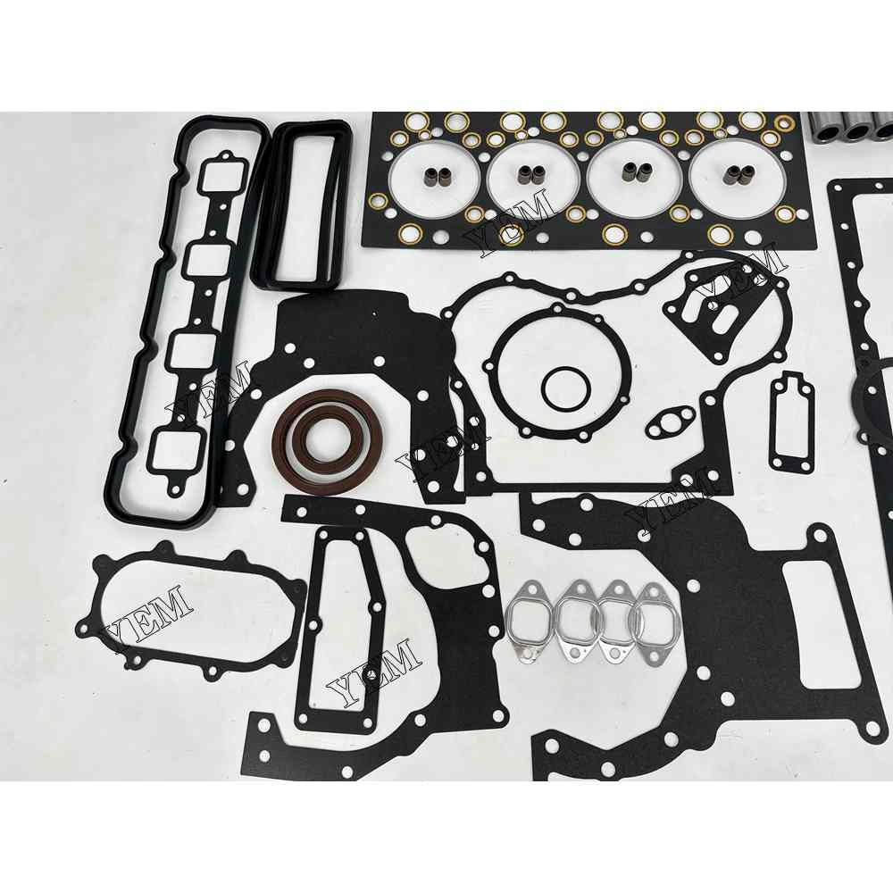 YEM Parts 4X Overhaul Kit With Gasket Set For YUNNEI YN33GBZ Engine For YUNNEI