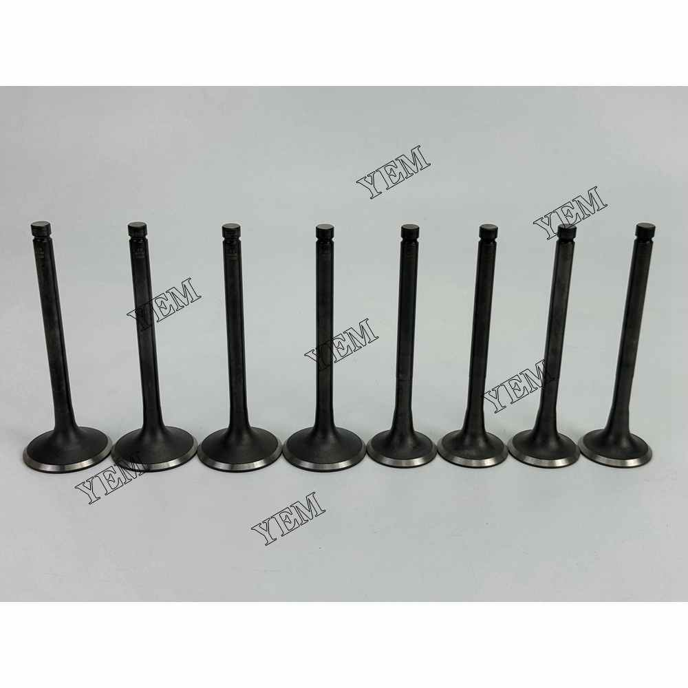 YEM Parts 8X Intake Valve For YUNNEI YN33GBZ diesel engine spare parts For YUNNEI