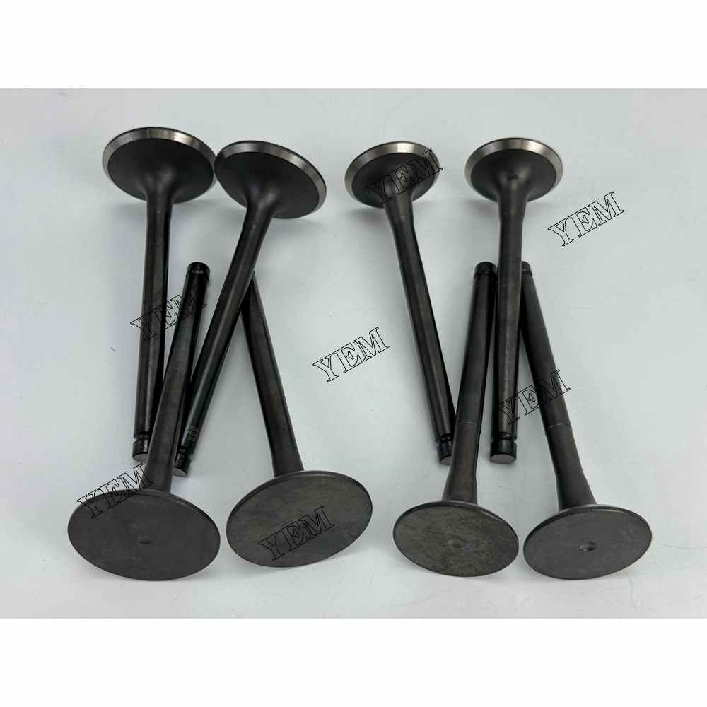 YEM Parts 8X Intake Valve For YUNNEI YN33GBZ diesel engine spare parts For YUNNEI