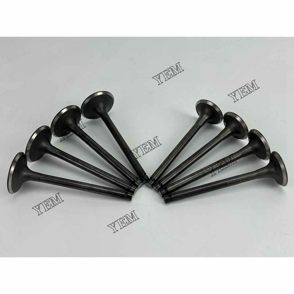 YEM Parts 8X Intake Valve For YUNNEI YN33GBZ diesel engine spare parts For YUNNEI
