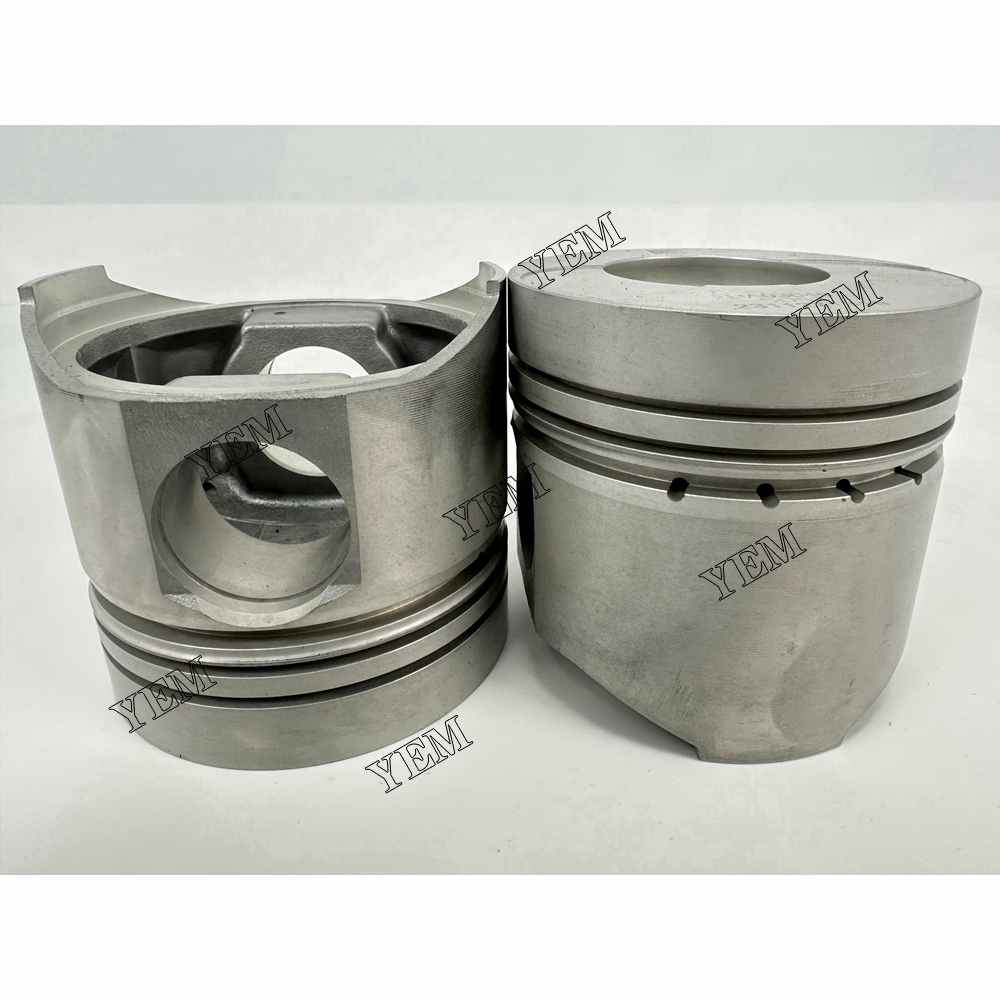 YEM Parts 4X Piston std size 100mm For YUNNEI YN33GBZ excavator diesel engine For YUNNEI