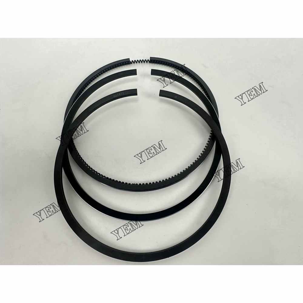 YEM Parts 4X Piston Rings Set 100mm For YUNNEI YN33GBZ excavator diesel engine For YUNNEI